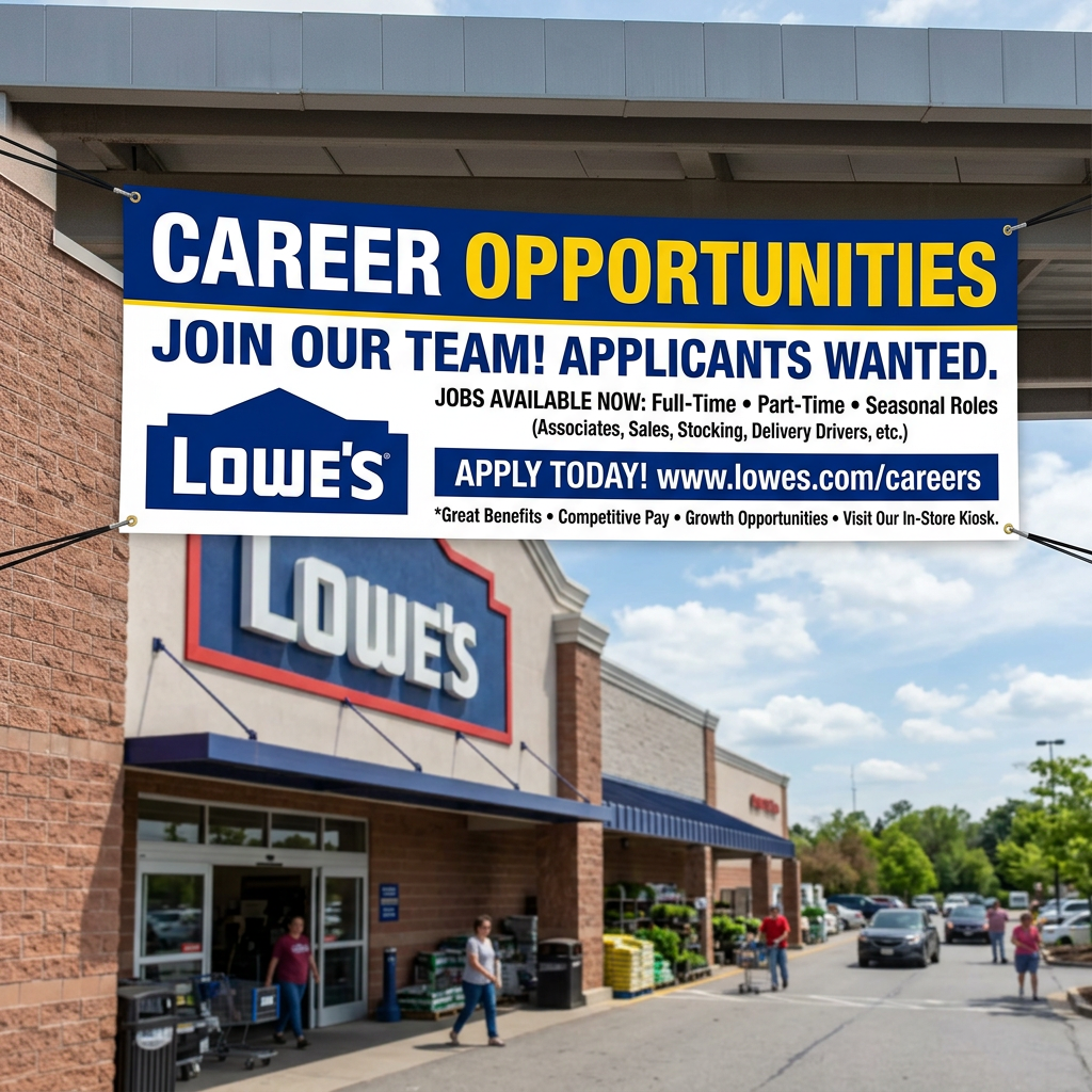 Lowes Career Opportunities and Job Application